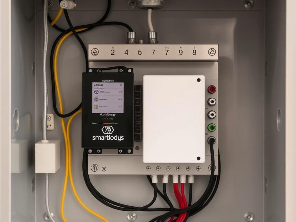 Монтаж контроллера умного дома Hub/Gateway. Монтаж в щите и корпусе: крепление и кабель-менеджмент